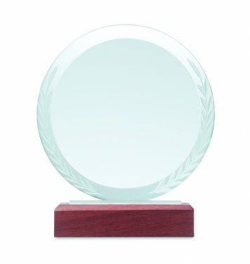 Logotrade promotional item picture of: Round award plaque