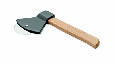 Logotrade promotional products photo of: Pizza cutter bamboo handle