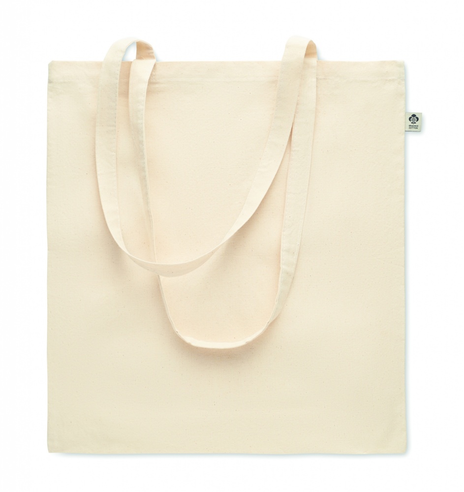 Logo trade promotional giveaway photo of: Organic cotton shopping bag