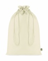 Large organic cotton gift bag, Beige