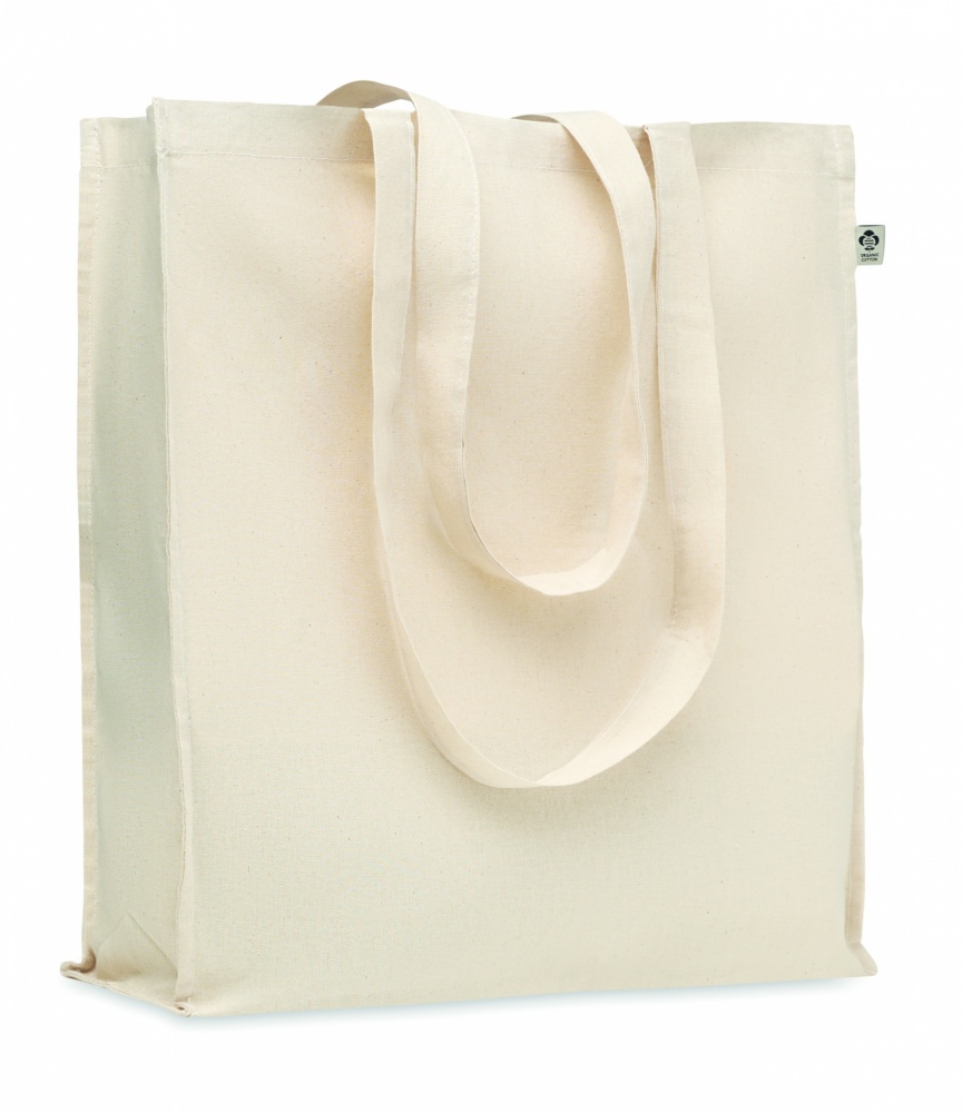 Logo trade promotional items picture of: Organic cotton shopping bag