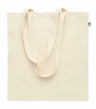 Logo trade promotional gifts image of: Organic cotton shopping bag