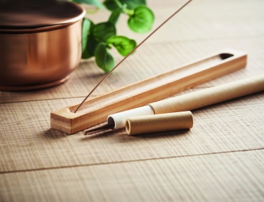 Logo trade promotional products picture of: Incense set in bamboo