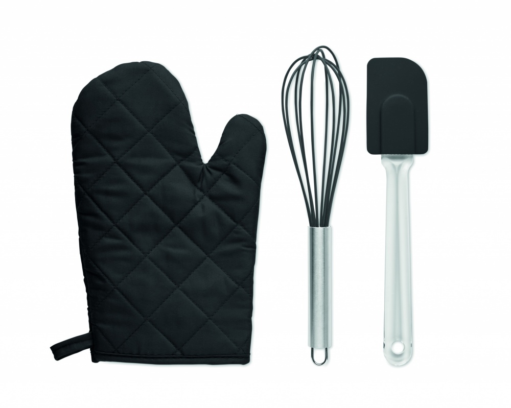 Logo trade business gift photo of: Baking utensils set