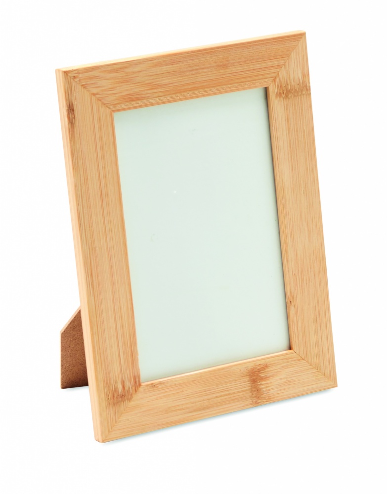 Logo trade promotional merchandise picture of: Bamboo photo frame