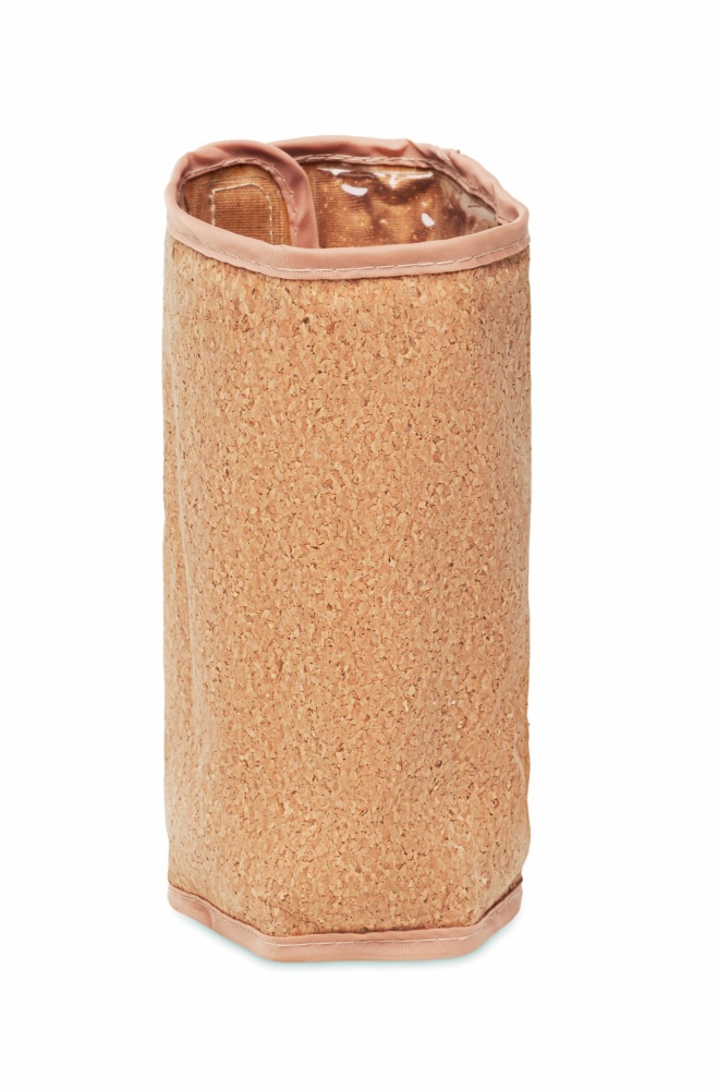 Logo trade promotional gift photo of: Soft wine cooler in cork wrap