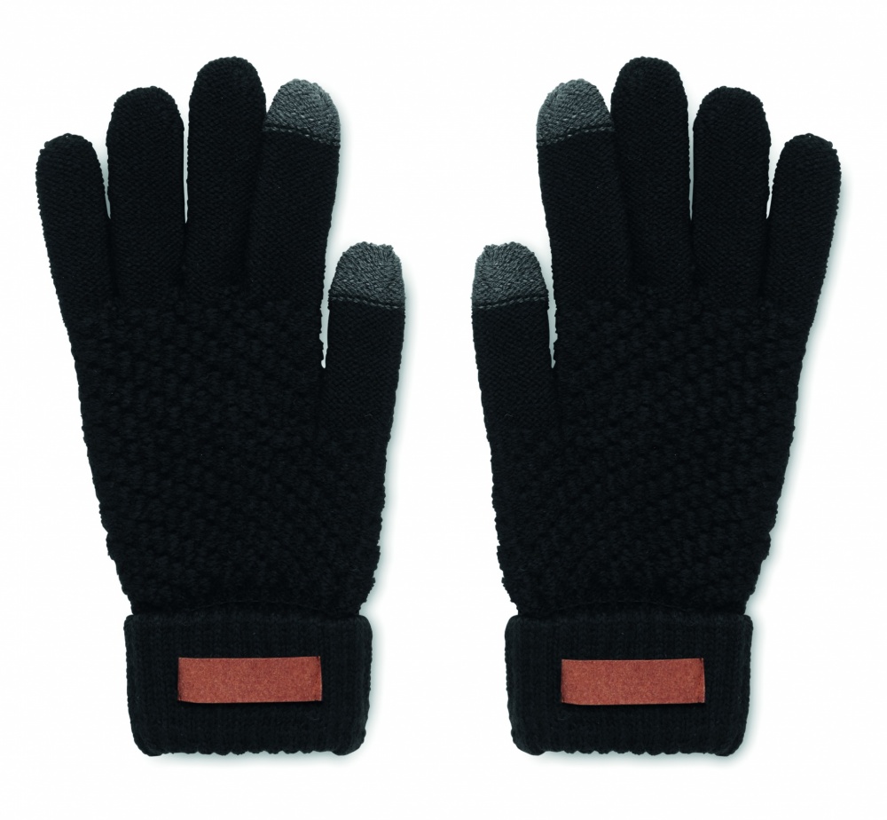 Logotrade promotional merchandise image of: Rpet tactile gloves