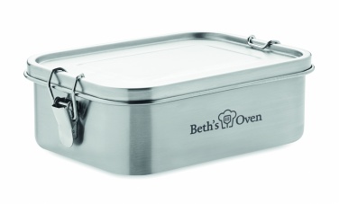 Logo trade promotional merchandise image of: Stainless steel lunch box