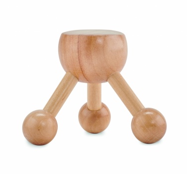 Logotrade corporate gift image of: Hand held massager in wood