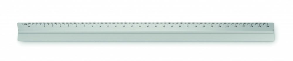 Logotrade promotional giveaways photo of: 30cm Ruler in aluminium