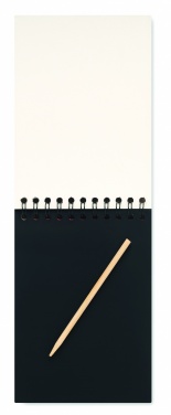 Logo trade promotional product photo of: Scratching paper notebook