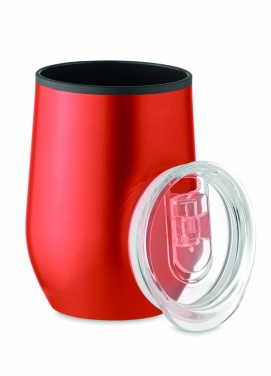 Logo trade promotional items picture of: Double wall travel cup 350 ml