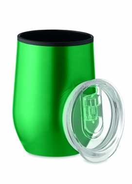 Logo trade promotional giveaways image of: Double wall travel cup 350 ml