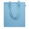 Organic Cotton shopping bag, Baby Blue