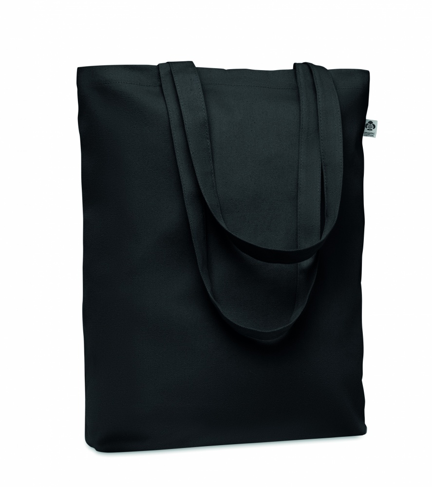 Logo trade promotional gifts picture of: Canvas shopping bag 270 gr/m²