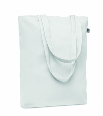 Logo trade promotional items image of: Canvas shopping bag 270 gr/m²