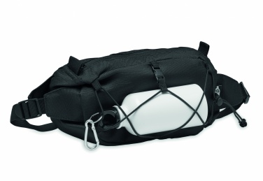 Logo trade promotional giveaways picture of: Waist bag in 600D RPET