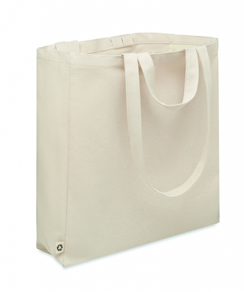 Logotrade promotional product image of: Recycled cotton shopping bag