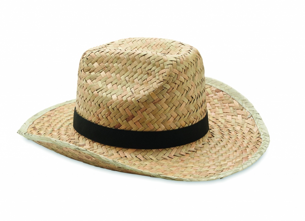 Logotrade promotional product image of: Natural straw cowboy hat