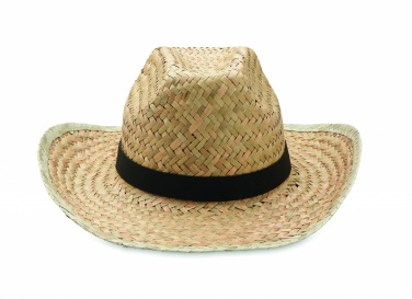 Logotrade promotional merchandise image of: Natural straw cowboy hat