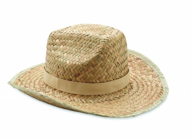 Logotrade business gift image of: Natural straw cowboy hat