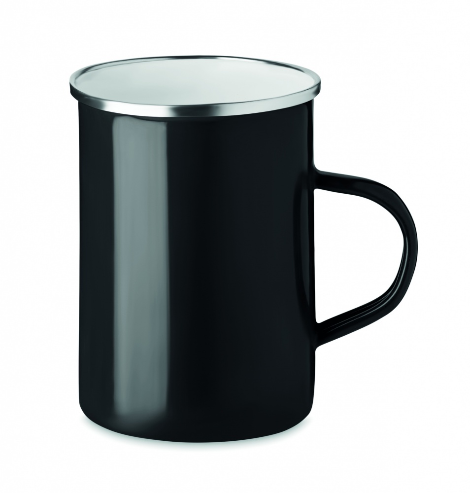 Logotrade promotional product image of: Metal mug with enamel layer