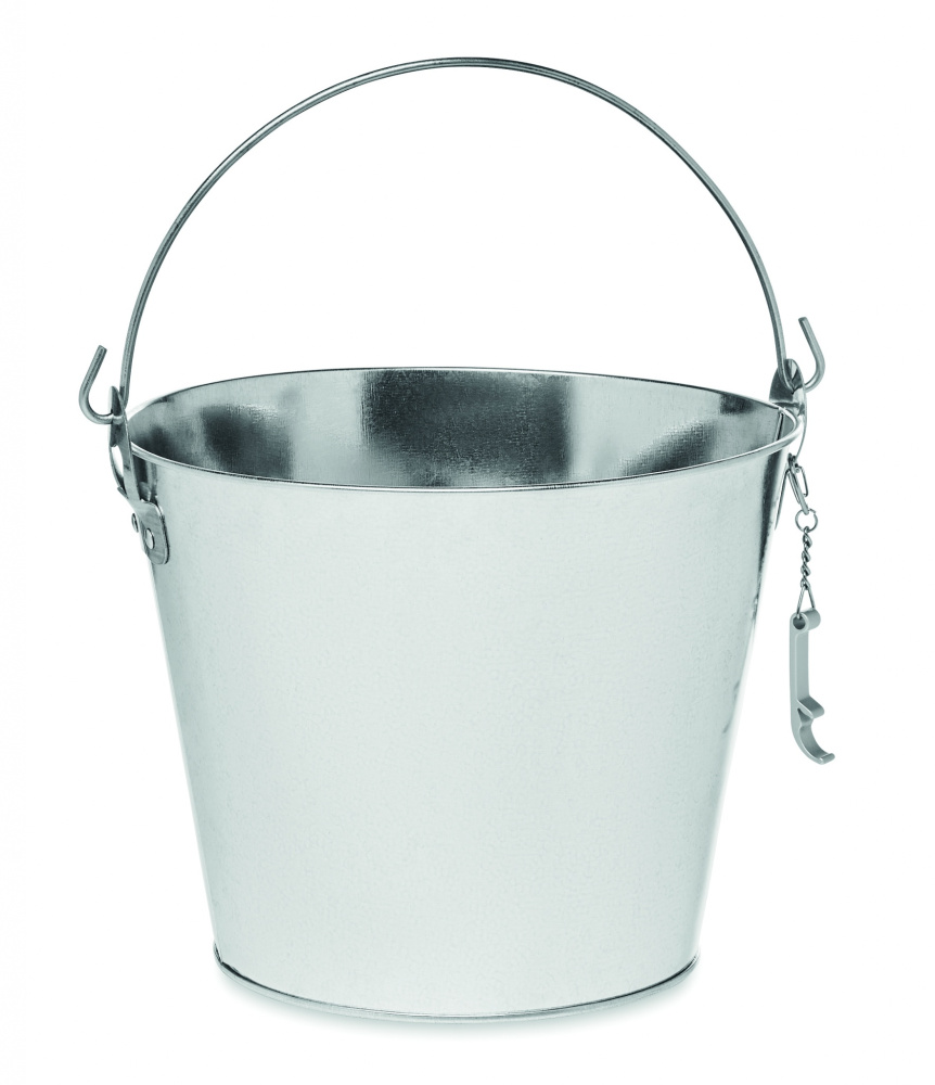 Logotrade business gift image of: Metal beer bucket 4L