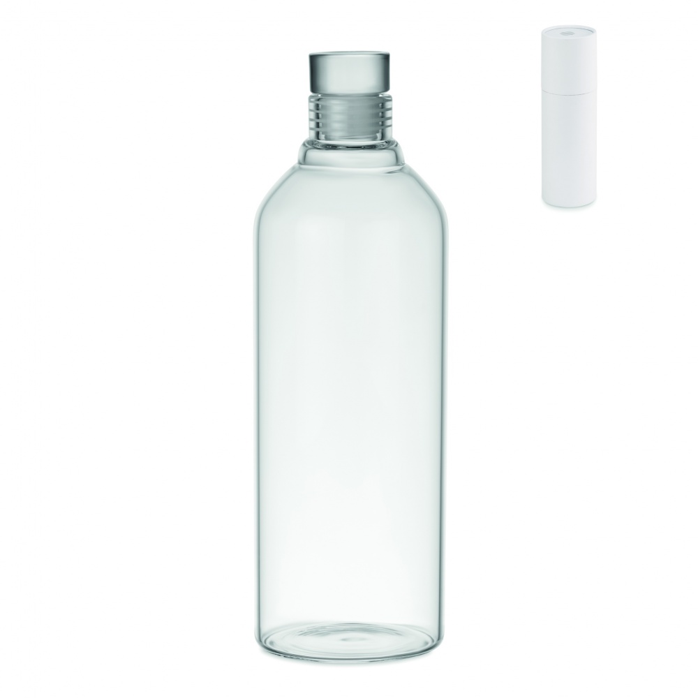 Logo trade promotional merchandise picture of: Borosilicate bottle 1L