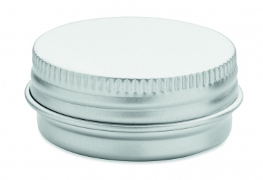 Logo trade promotional merchandise picture of: Vegan lip balm in round tin