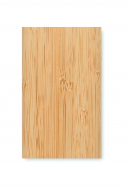 Logotrade promotional giveaway picture of: 4000 mAh Bamboo power bank