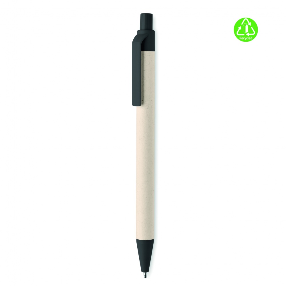 Logo trade promotional gifts picture of: Milk carton paper ball pen