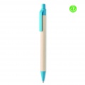 Milk carton paper ball pen, Turquoise