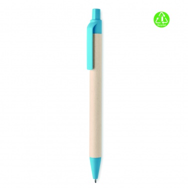 Logo trade advertising products image of: Milk carton paper ball pen