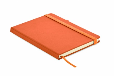 Logotrade promotional product image of: Recycled Leather A5 notebook