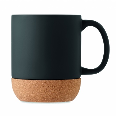 Logotrade promotional products photo of: Matt ceramic cork mug 300 ml