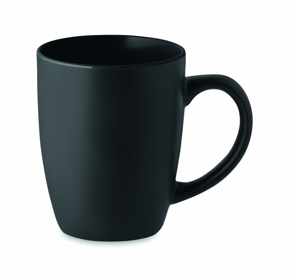 Logo trade promotional merchandise image of: Two tone ceramic mug 290 ml