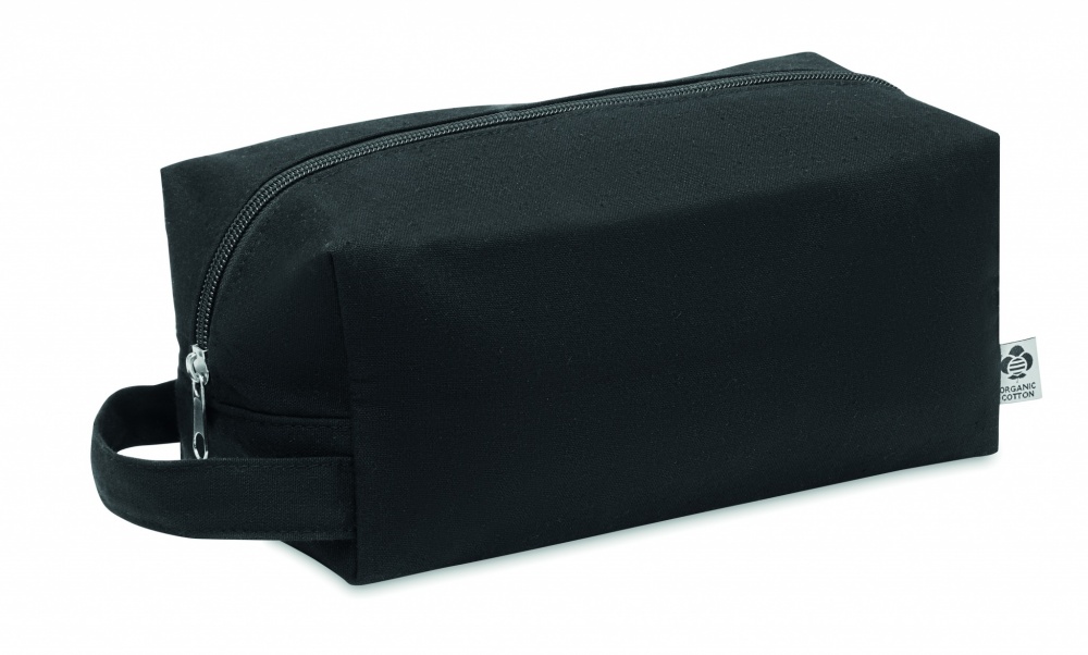 Logotrade corporate gifts photo of: Canvas cosmetic bag 220 gr/m²