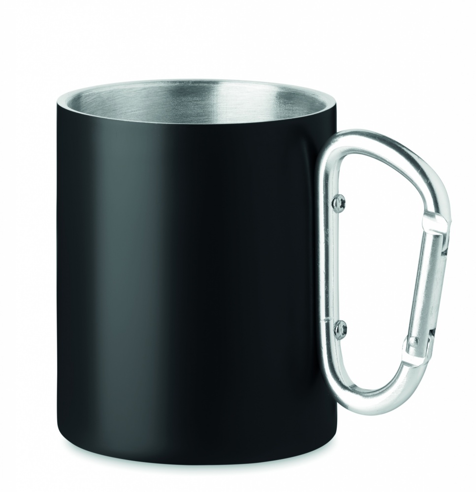 Logotrade advertising product image of: Double wall metal mug 300 ml