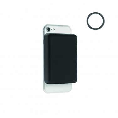 Logotrade advertising products photo of: Magnetic wireless charger 15W powerbank 5000 mAh