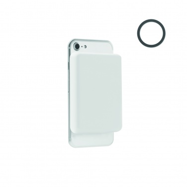 Logo trade promotional product photo of: Magnetic wireless charger 15W powerbank 5000 mAh