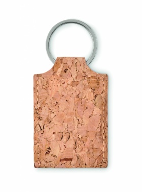 Logotrade business gifts photo of: Rectangular cork key ring Imatra