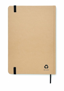 Logo trade business gifts image of: A5 recycled carton notebook