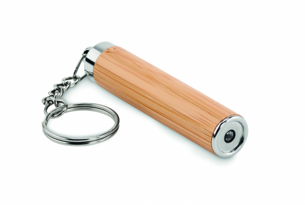 Logo trade corporate gift photo of: Mini bamboo torch with keyring