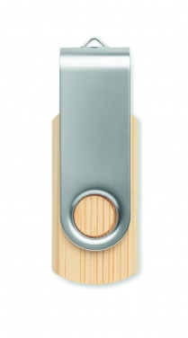 Logotrade promotional gift image of: Techmate bamboo USB 16GB       MO6898-40