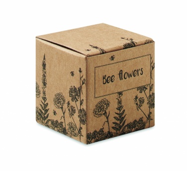 Logo trade promotional item photo of: Seed bomb with bee flowers