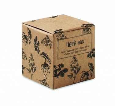 Logotrade advertising product image of: Herb seed bomb in carton box