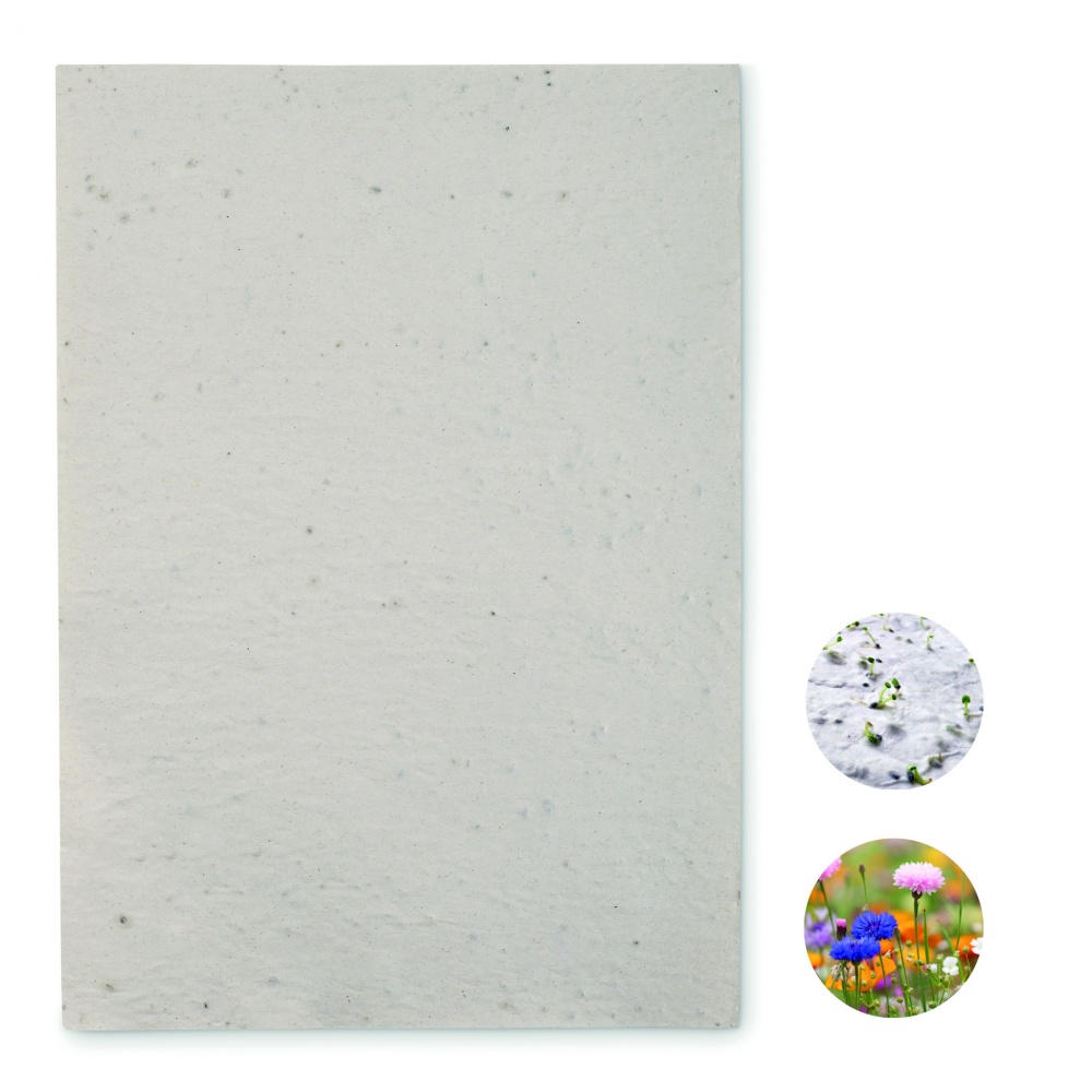 Logotrade promotional giveaways photo of: A4 wildflower seed paper sheet