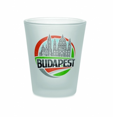 Logo trade promotional products image of: Sublimation shot glass 44ml