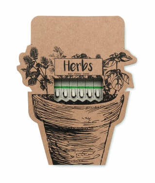 Logo trade promotional products image of: Herb seeds sticks