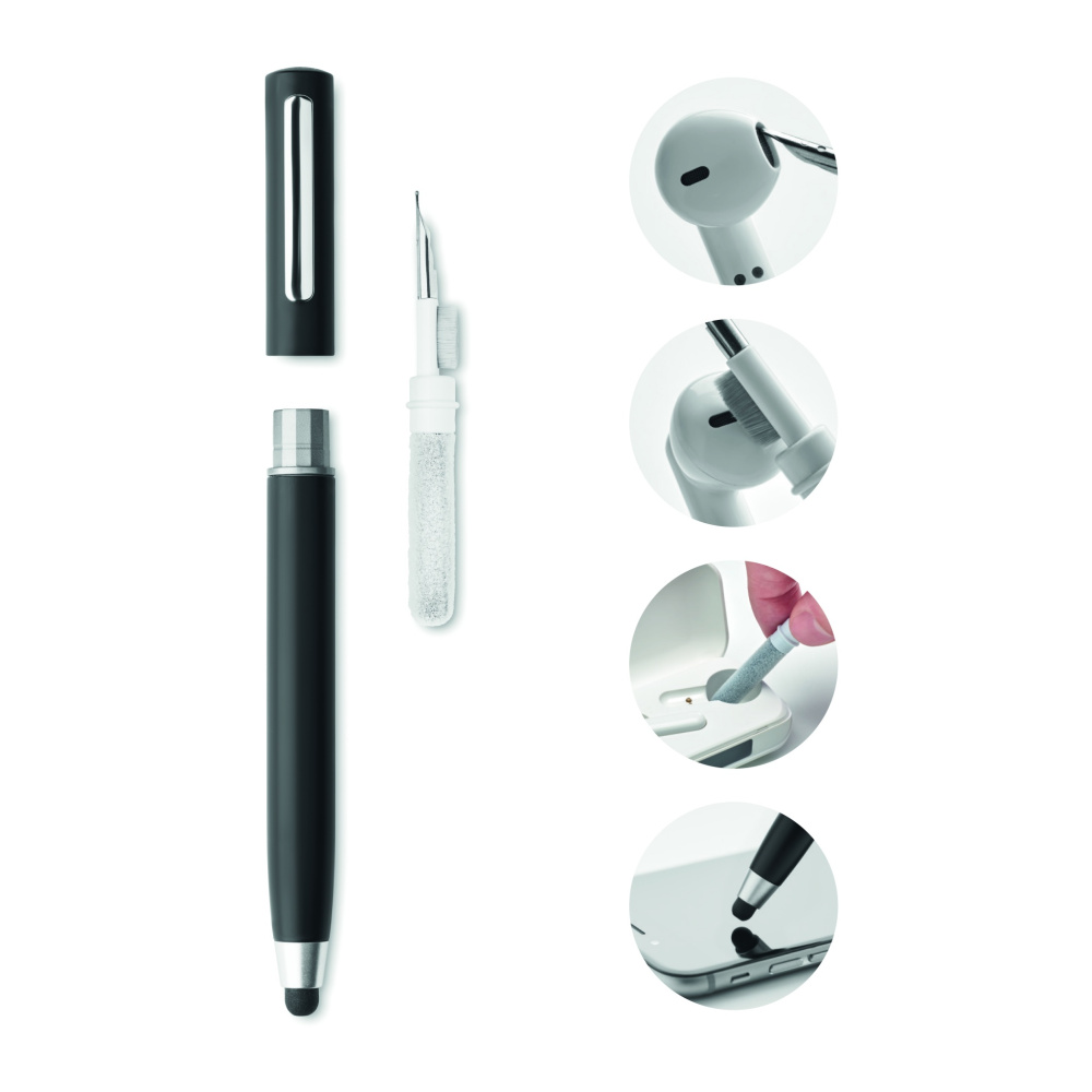 Logo trade promotional item photo of: Stylus pen TWS cleanning set